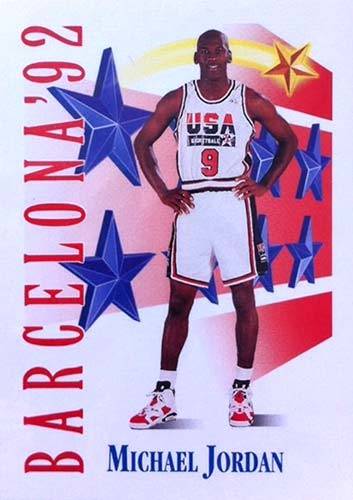 Jordan on sale number card