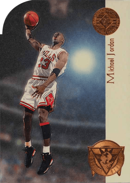 94-95 Michael Jordan Playoff Heroes Die Cuts