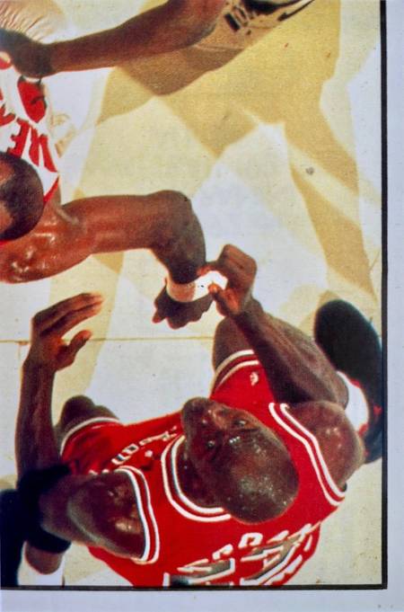 92-93 Panini Michael Jordan Finals trading card