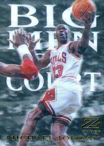 97-98 Michael Jordan Big Men on Court trading card