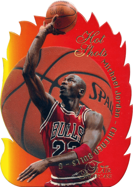 Michael Jordan 1995-96 Hoops Hot List #1