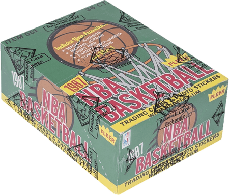 87-88 Fleer Basketball Boxes