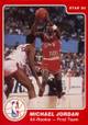 85-86 Star Co Michael Jordan All-Rookie Team trading card