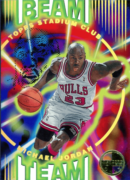 95-96 Michael Jordan Beam Team Members Only