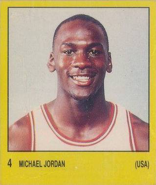 87-88 Panini Michael Jordan Supersport