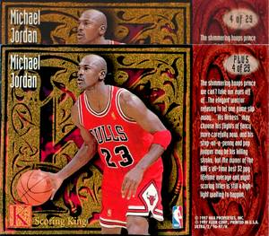 michael jordan scoring kings