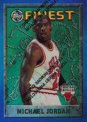 95-96 Topps Finest Michael Jordan Refractor