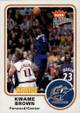 02-03 Fleer Platinum Kwame Brown Jordan shadow card trading card