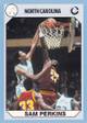 90-91 North Carolina Sam Perkins Collegiate Collection Jordan shadow card trading card