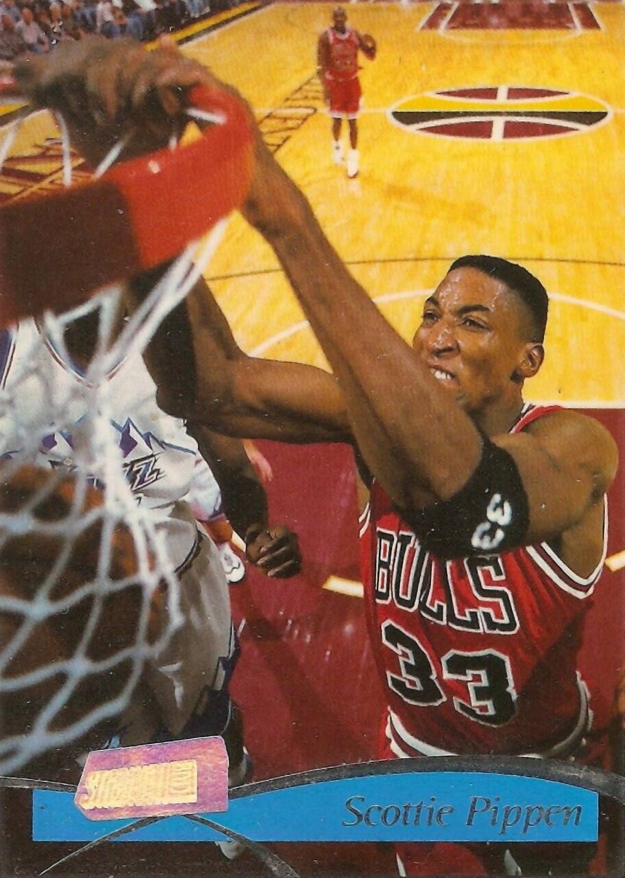 97-98 Topps Stadium Club Scottie Pippen Jordan shadow card - Michael ...