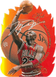 96-97 Michael Jordan Hot Shots Buyback Auto trading card