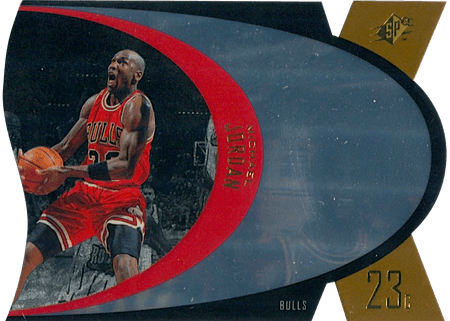 97-98 SPx Michael Jordan Gold trading card