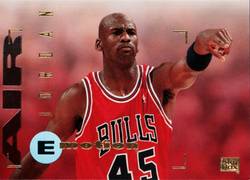 michael jordan number 45 card