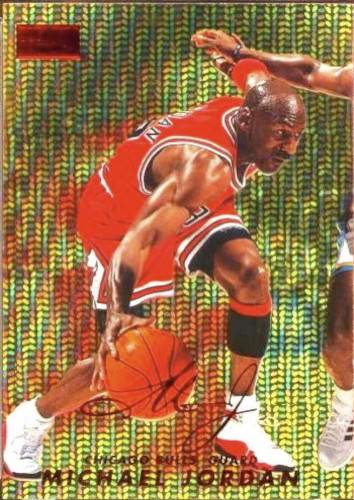 98-99 Michael Jordan Star Rubies trading card