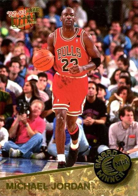 92-93 Michael Jordan Award Winner
