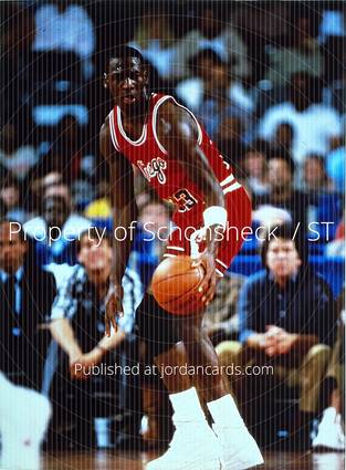 1984-85 Star Co Michael Jordan Gatorade Production Image
