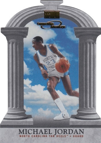 11-12 Fleer Retro Michael Jordan Competitive Advantage trading card