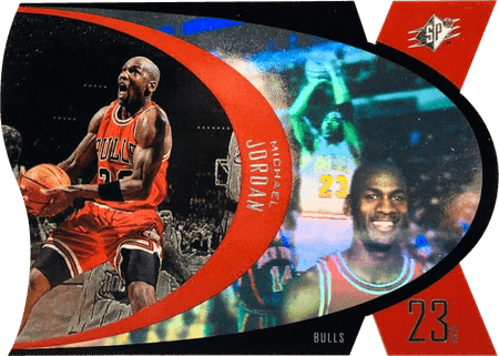 97-98 SPx Michael Jordan trading card