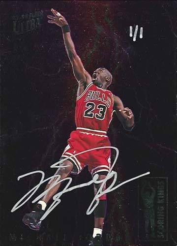 93-94 Michael Jordan Scoring Kings Buyback Auto trading card