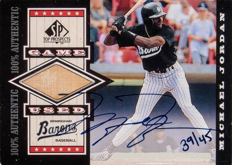 michael jordan game used