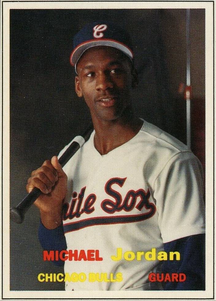 Michael Jordan Baseball Card