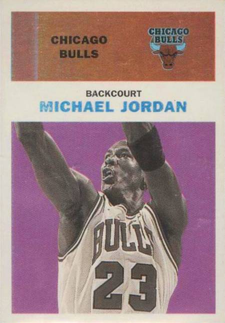 98-99 Michael Jordan Classic '61 trading card