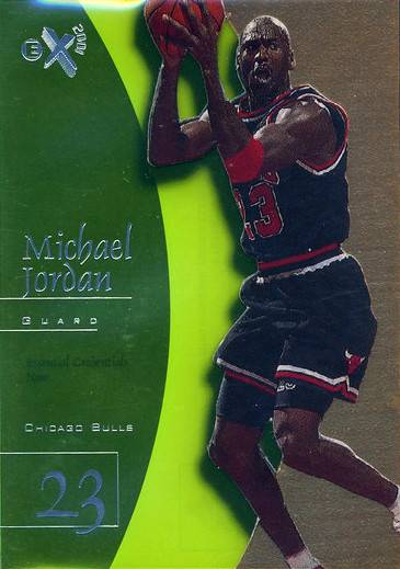 97-98 E-X2001 Michael Jordan Essential Credentials Now