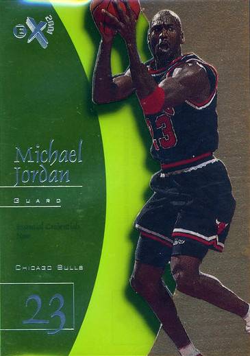 97-98 E-X2001 Michael Jordan Essential Credentials Future 