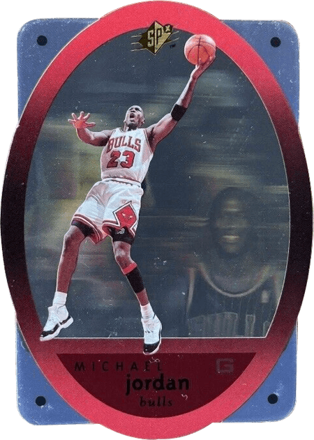 96-97 Michael Jordan SPx trading card