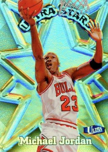 97-98 Michael Jordan Ultra Stars - Michael Jordan Cards