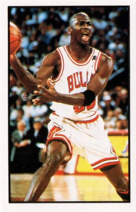 92-93 Panini Michael Jordan trading card