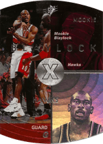 97-98 SPx Mookie Blaylock Jordan shadow card - Michael Jordan Cards