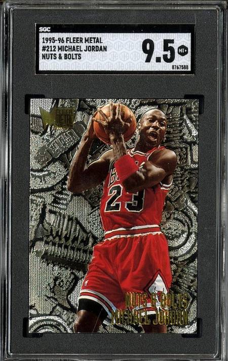 SGC 9.5 Michael Jordan Cards trading card