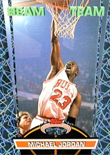 92-93 Michael Jordan Beam Team Members Only trading card