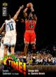 95-96 Collector's Choice Michael Jordan Playoff Time trading card