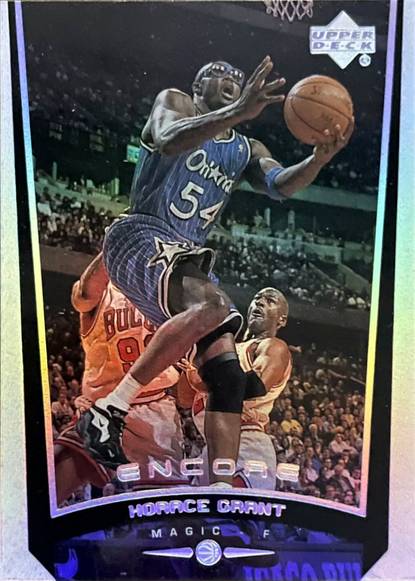 98-99 Upper Deck Encore Horace Grant Jordan shadow card