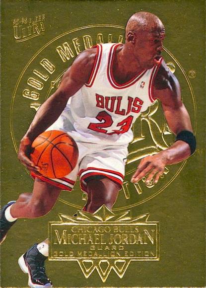 95-96 Michael Jordan Gold Medallion #25