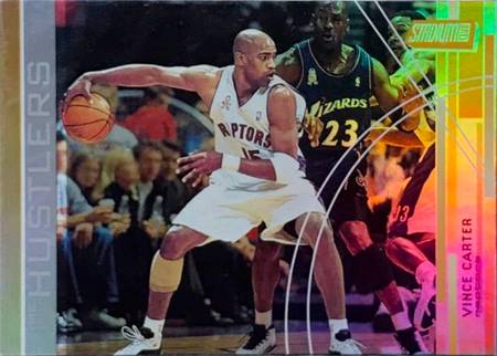 02-03 Vince Carter Hustlers Jordan shadow card