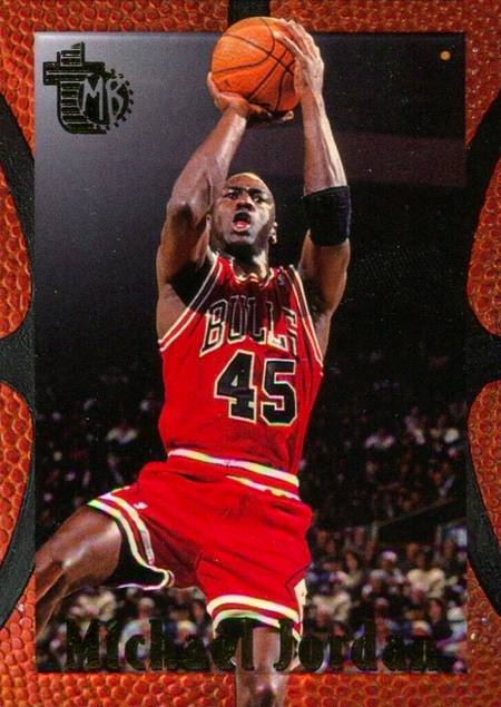 94-95 Topps Embossed Michael Jordan #121