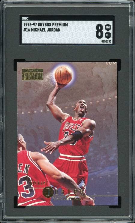 SGC 8 Michael Jordan Cards trading card