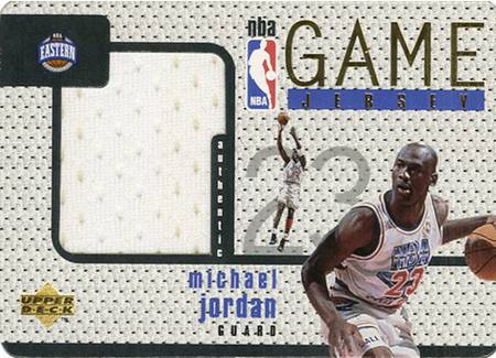 Game Used Jersey Michael Jordan Cards - Michael Jordan Cards