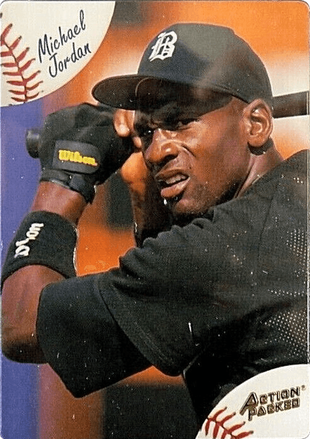 1994 Sports Stars Michael Jordan Baseball Card Minor Leagues Barons