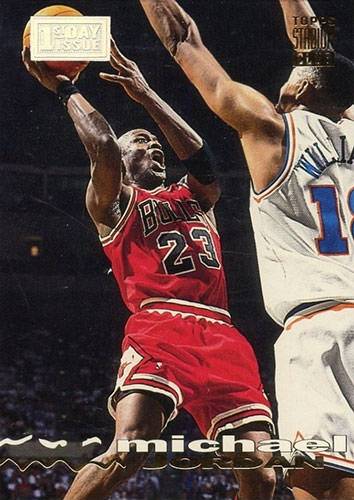 93-94 Topps Stadium Club Michael Jordan First Day Issue trading card