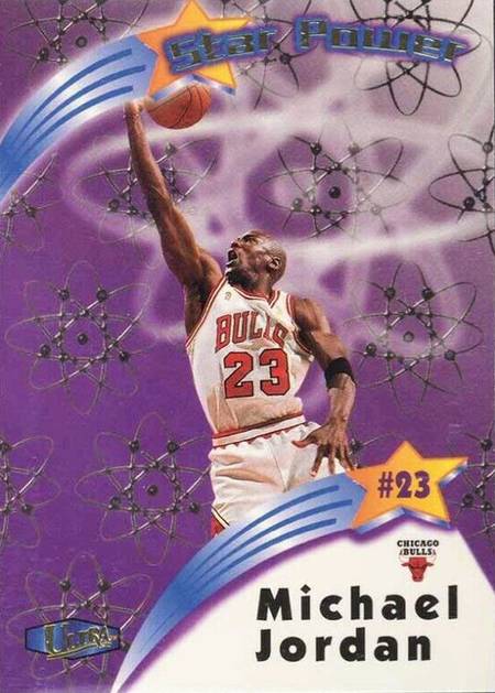 97-98 Michael Jordan Star Power - Michael Jordan Cards