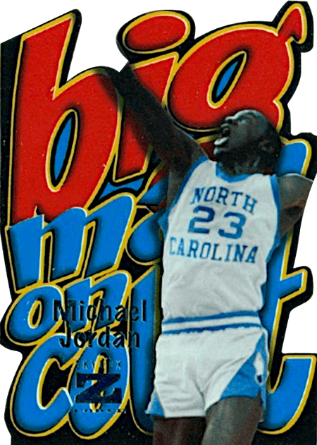 97-98 Michael Jordan Big Men on Court - Michael Jordan Cards