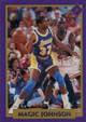91 Tuff Stuff Jr NBA Finals Magic Johnson #14 Jordan shadow card trading card