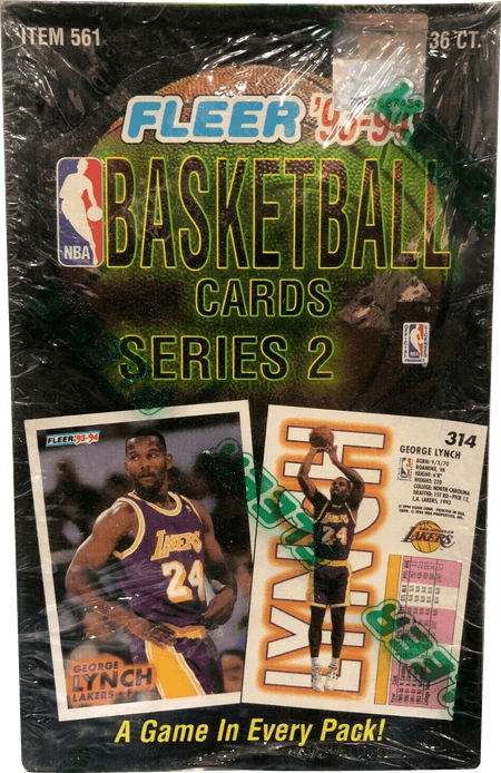 Fleer Basketball Boxes - Michael Jordan Cards