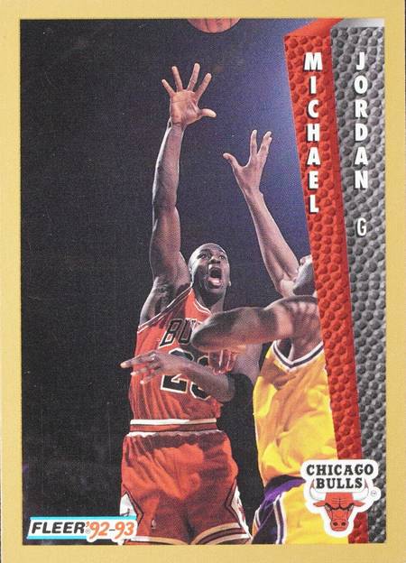 92-93 Fleer Michael Jordan - Michael Jordan Cards